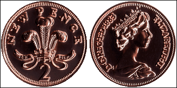 1983 New Two Pence
