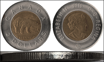 Canadian $2 2010